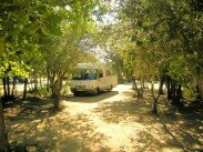 Le parking du Colorado Provençal