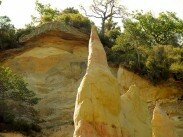 Le Colorado Provençal - Cheminée de fées Le Colorado Provençal de Rustrel en Luberon