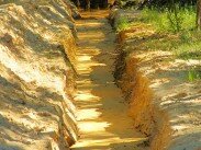 Acheminement vers le bassin de décantation