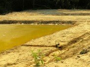 Le bassin de décantation