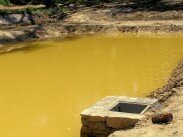 Le bassin de décantation